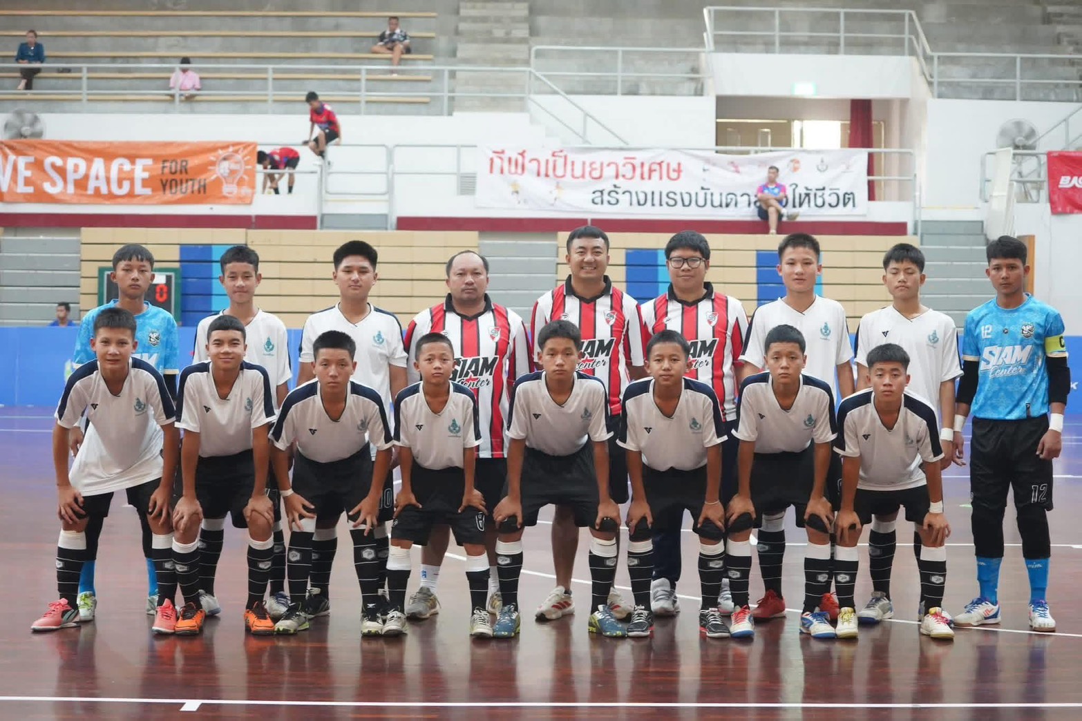 ทีมโรงเรียนไทยรัฐวิทยา 33 เป็นแชมป์ภาคเหนือตอนบน SDN Futsal  NO L CUP 2026 ณ จังหวัดเชียงราย