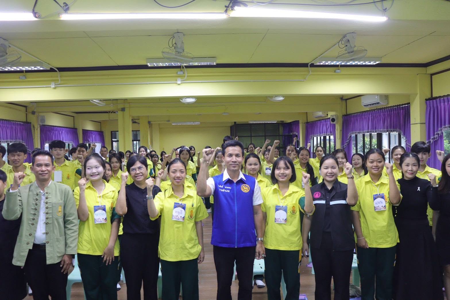 เยาวชนแม่สะเรียงรวมพลังป้องกันภัยการค้ามนุษย์