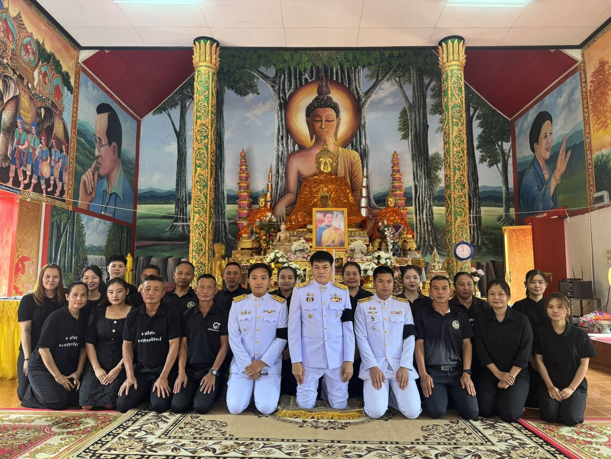 อำเภอสบเมย จัดพิธีถวายน้ำสรงพระศพ สมเด็จพระเจ้าลูกเธอ เจ้าฟ้าพัชรกิติยาภา นเรนทิราเทพยวดี กรมหลวงราชสาริณีสิริพัชร มหาวัชรราชธิดา 