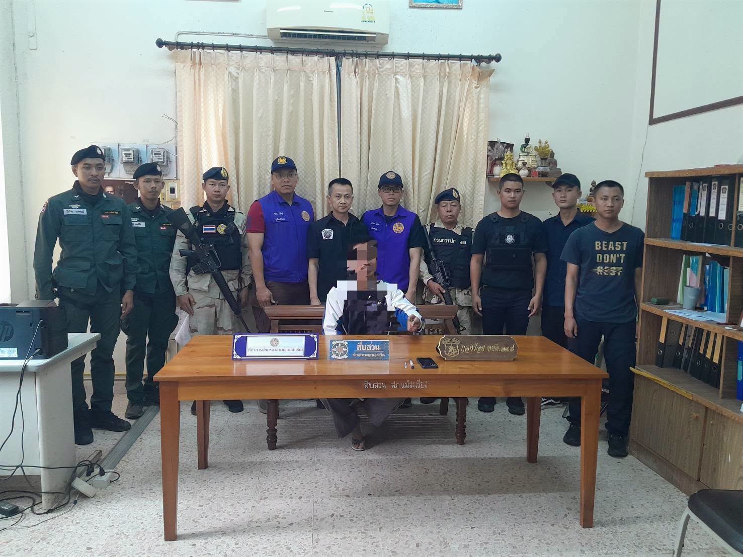 แม่สะเรียงเปิดยุทธการ &ldquo;Operation 90 Days&rdquo; บุกรวบผู้ต้องหาเสพยา-เล่นพนันออนไลน์!