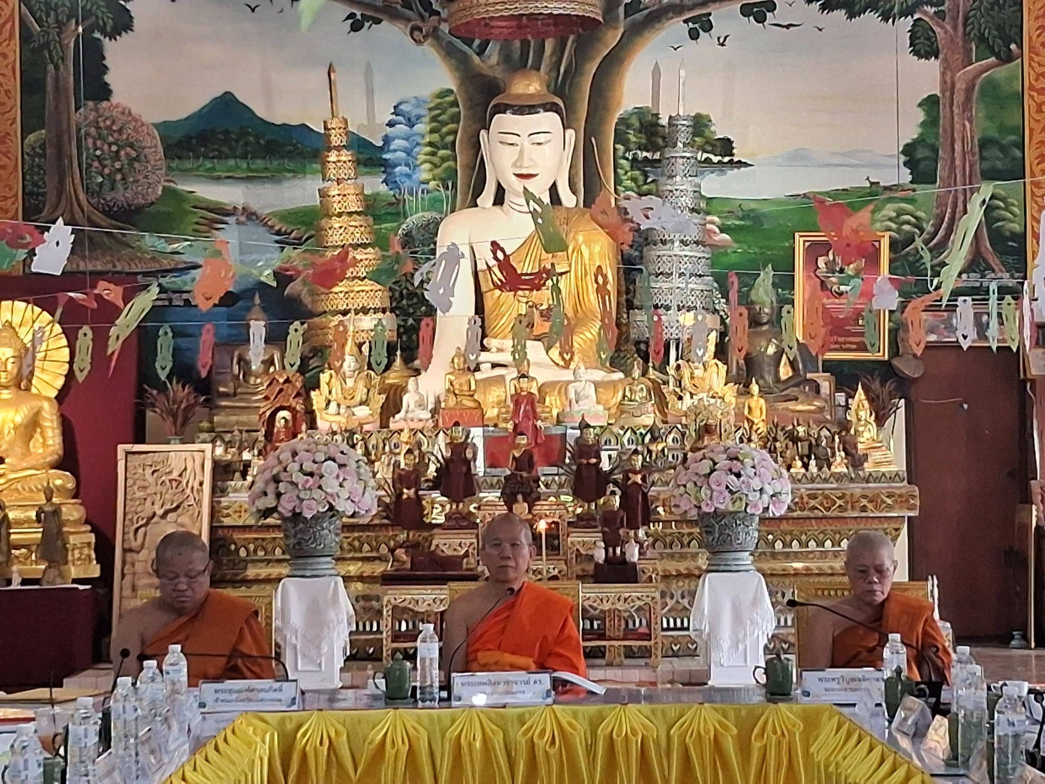 จังหวัดแม่ฮ่องสอนต้อนรับคณะกรรมการขับเคลื่อนโครงการ "วัดประชารัฐสร้างสุข" ภาค 7 ลงพื้นที่ตรวจติดตามผลการดำเนินงาน ณ อำเภอแม่สะเรียง